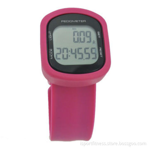 2014 New Best Sell 3D Pedometer Watch with USB, 999.99km Walking Distance